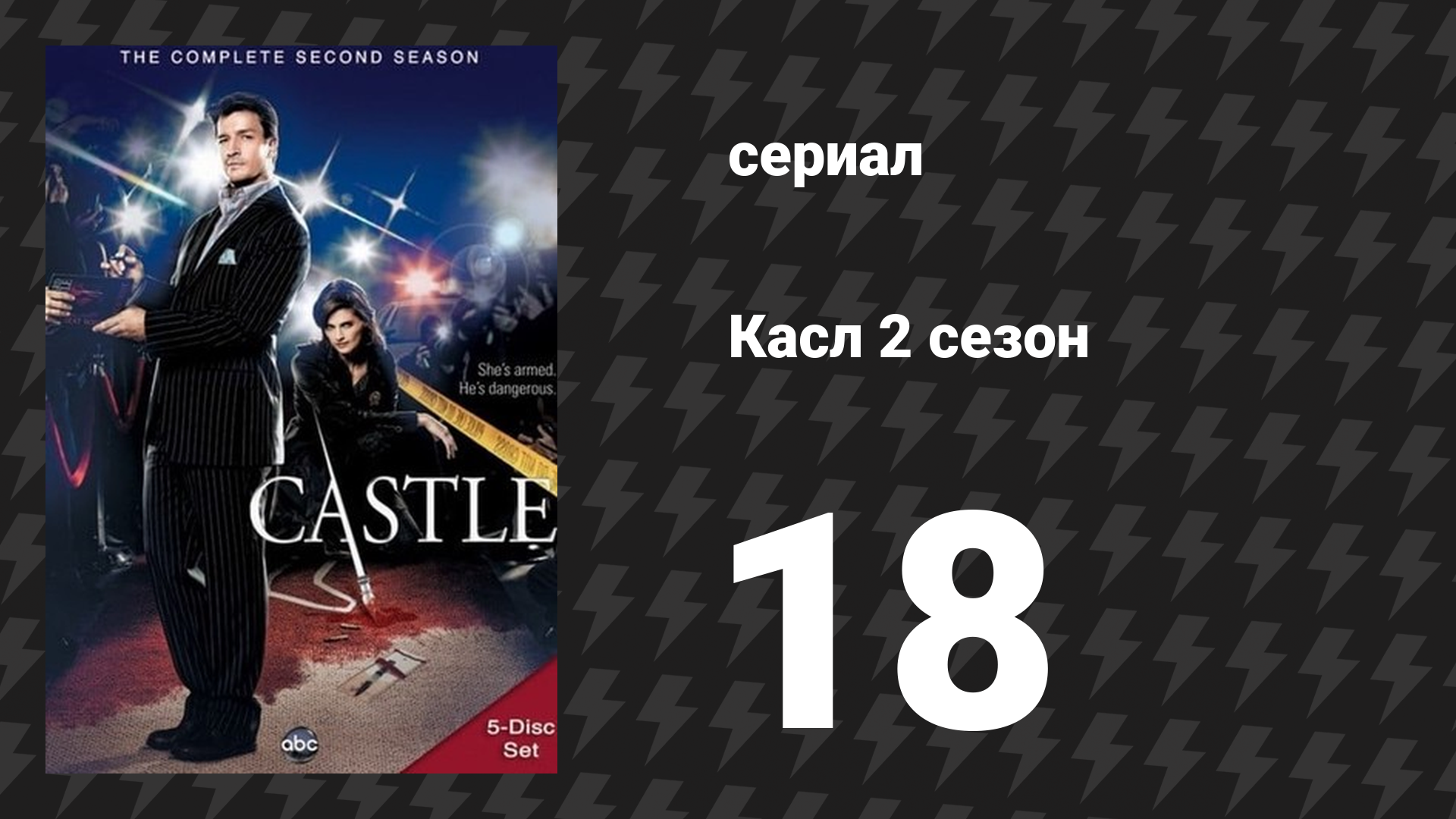 Касл 2 сезон 18 серия «Бум!» (сериал, 2009-2010)