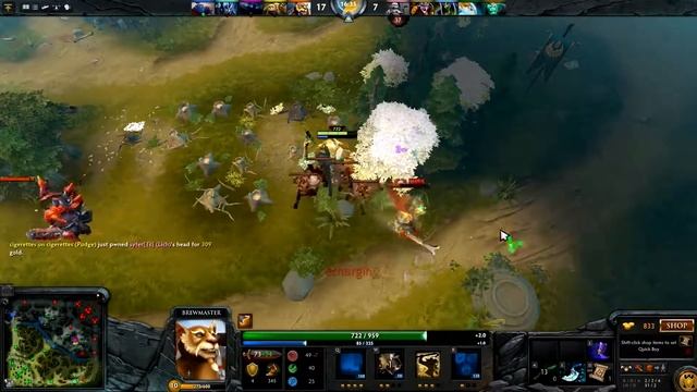 Dota 2 CHI LONG QUA Plays Brewmaster смотреть онлайн