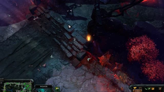 DOTA 2 ||| Гайд на хард(соло) Weaver 6.86 ||| Полная игра смотреть онлайн