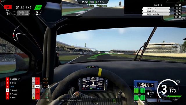 ACC | Fighting For The Lead | Aston Martin | Silverstone | 12 Minutes