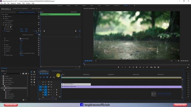 Adobe Premiere Pro Tutorial || Photo Slideshow Template || Bangla Tutorial || смотреть онлайн