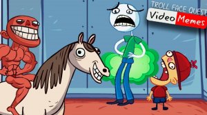 ТРОЛЛИМ ВИДЕО МЕМЫ! Веселая игра Troll Face Quest Video Memes от Cool Games