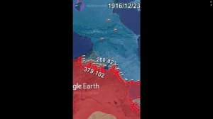 Кавказский фронт в Первую Мировую на Карте 1915-1918 (Русско-Турецкий фронт)