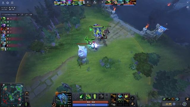How to lane mid viper (re1bl) vs arc warden - Dota 2 смотреть онлайн