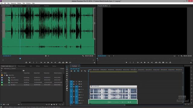 Secondary Audio Sync in Premiere Pro смотреть онлайн