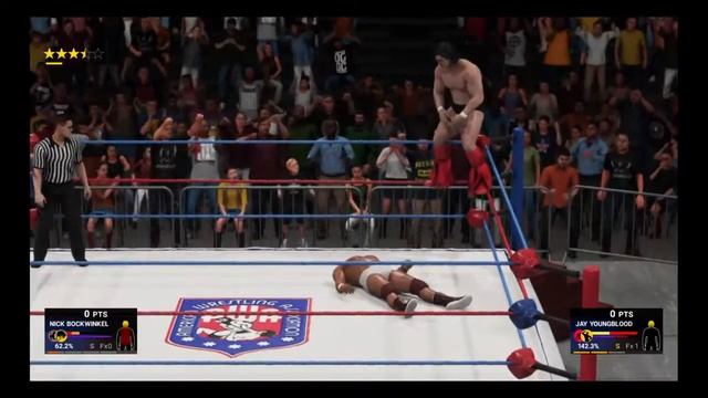 Jay Youngblood vs. Nick Bockwinkel (NXT Title) смотреть онлайн