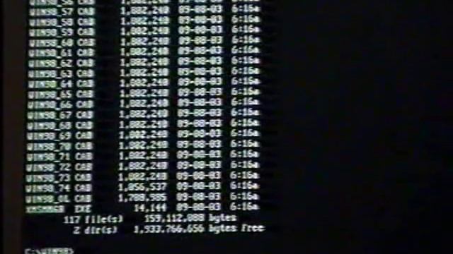 Format C:\ & Install Windows 98 смотреть онлайн