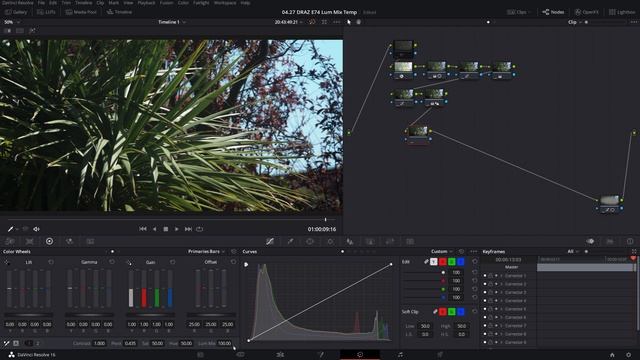 What Is The Lum Mix Or Luminance Mixer Tool | DaVinci Resolve
