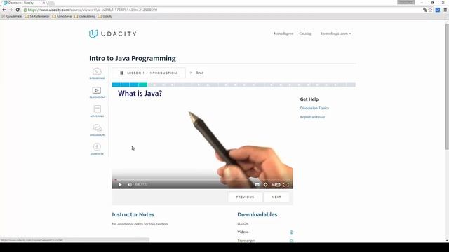 JAVA PROGRAMLAMA UDACITY |Java Ilk Adım | Bölüm 1 смотреть онлайн