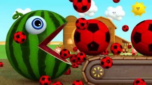 Цветовая Сказка с PACMAN: Ферма, Арбузы, Мороженое и Супергеройские Приключения!