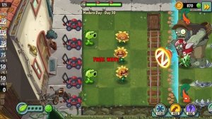 Растения против зомби 2 , наши дни уровень 30