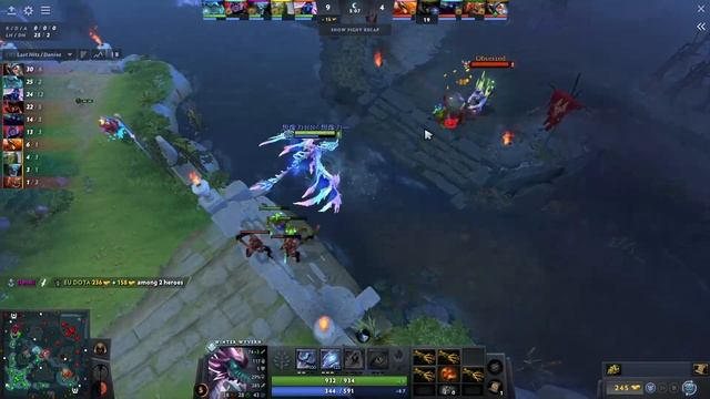 How to lane mid winter wyvern (TORONTOTOKYO) vs meepo - Dota 2 смотреть онлайн