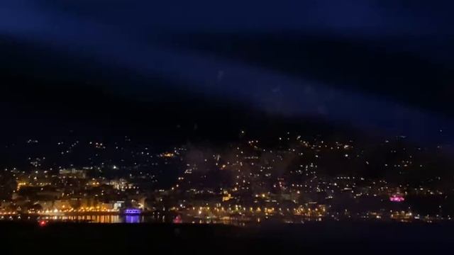 Fireworks At The Sanremo Music Festival 2025