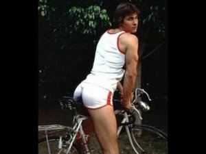 Настоящий велосипедный костюм.