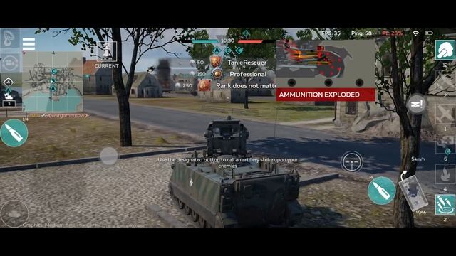 WALL-E Tank Destroyer || M901 War Thunder Mobile смотреть онлайн