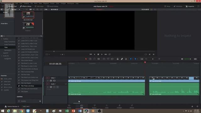 Blender Vs Davinci Resolve | Mixing Two Frame Rates 60 & 24