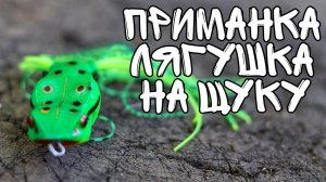 Лягушка-незацепляйка. Обзор приманки и ловля щуки на лягушку