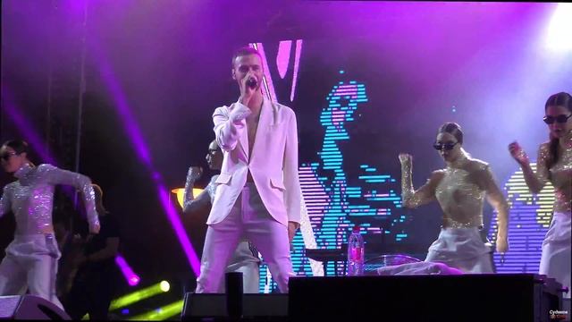 Макс Барских. Хит "Я хочу танцевать" (4К-видео). День города Обнинск 2019 смотреть онлайн