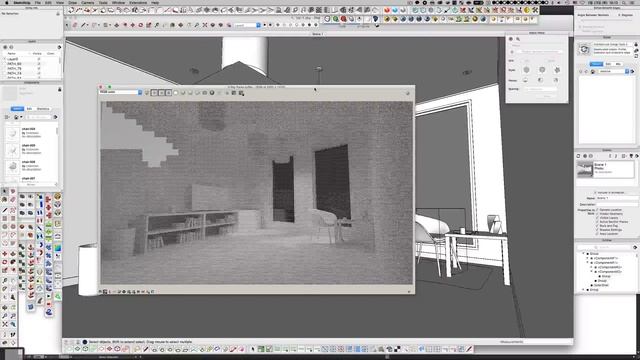 Sketchup + illustrator + Vray 원룸 말들기 Part-3 / V-ray lighting смотреть онлайн
