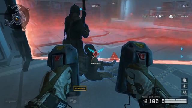 Анубис Баг на 11й этаж  Warface