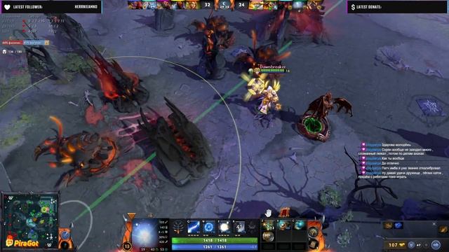 ▶Играем в Dota 3 получаеца◀(Стрим 21.04.23) смотреть онлайн