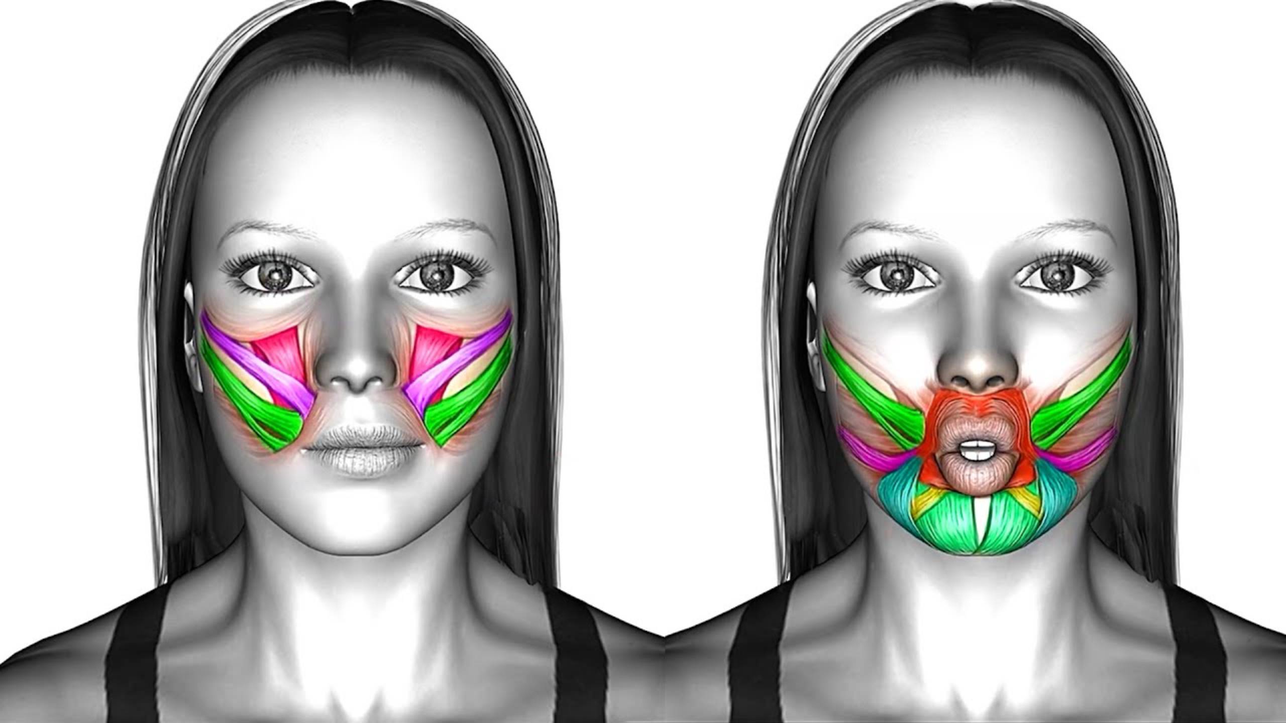 Уменьшите объем Лица и избавьтесь от двойного Подбородка