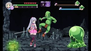 【同人】ララと奇妙なダンジョン#1　ＡＲＥＡ１　見習い騎士ララと奇妙なダンジョン　【４Ｋ】【ノーダメージ】