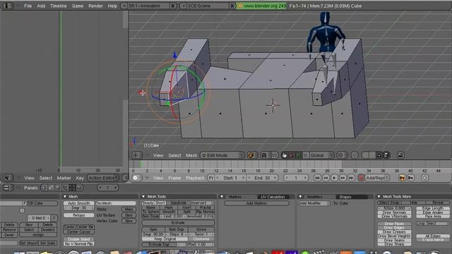 Blender, Overcoming Rigging Problems смотреть онлайн