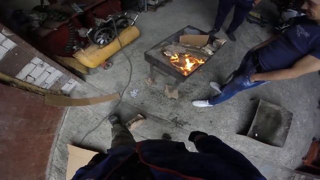 литье алюминия в пенопласт ч.14 смотреть онлайн