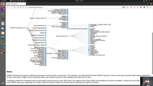 OSINT Framework & Passive Recon смотреть онлайн
