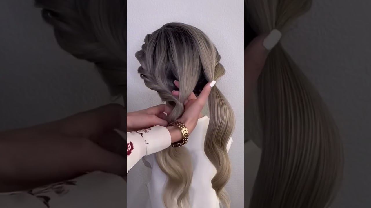 Лёгкая Прическа за Несколько Минут | Быстрая Укладка смотреть онлайн