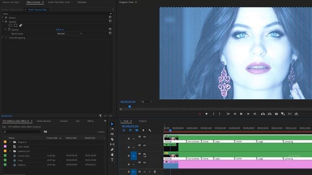 Amazing Halftone video effect in Premiere Pro смотреть онлайн