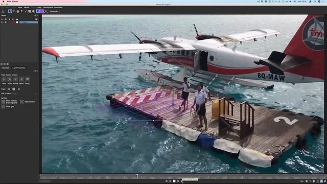 Planar Tracking with Mocha AE смотреть онлайн