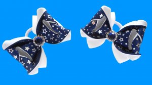 Бантики из репсовых лент Канзаши