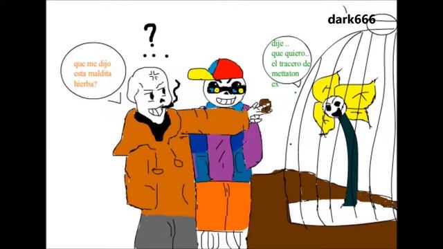 (Fresh sans papyrus swap y flowey) -pudrete cuatro ojos смотреть онлайн