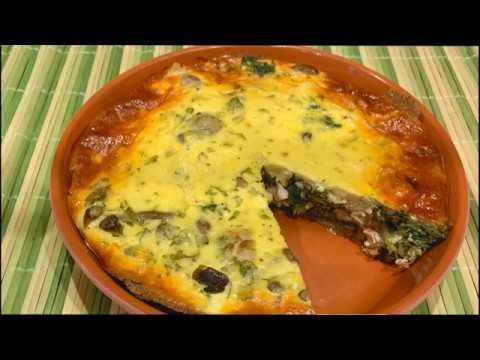 ПП киш с курицей, грибами и шпинатом смотреть онлайн