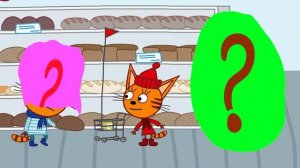 Three cats / Kid-E-Cats cartoon