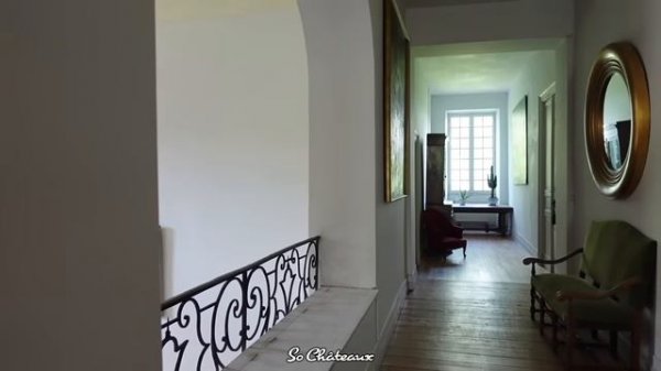 Visite du Château de Marcellus par son propriétaire, Samuel Roger