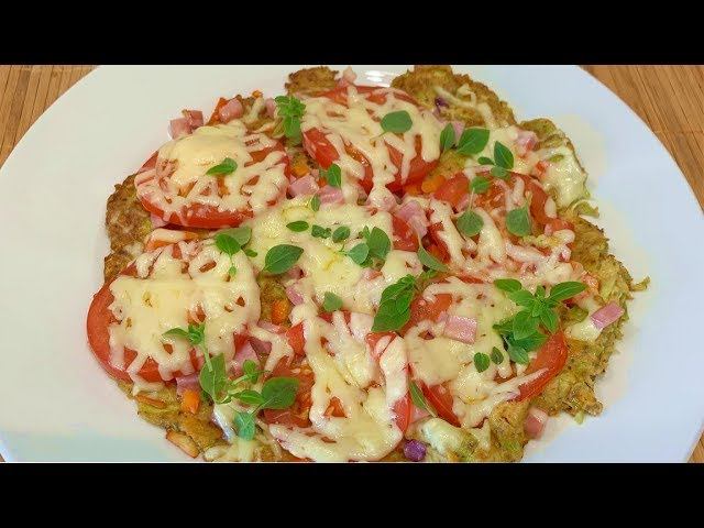 Кабачковая пицца на сковороде смотреть онлайн