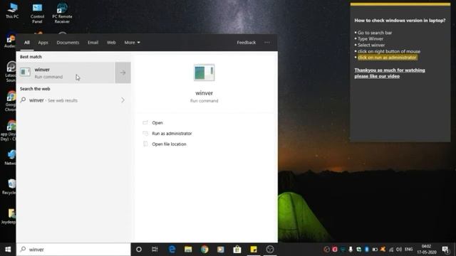 How to check Windows Version in PC or Laptop? | Windows Solution | JD TECH | смотреть онлайн
