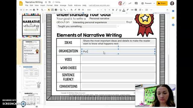 Narrative Writing Review смотреть онлайн