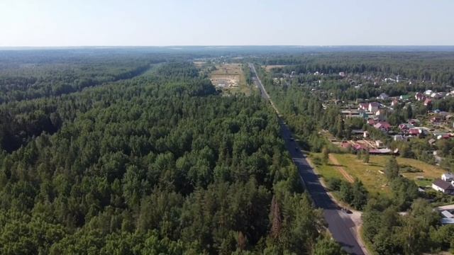Участки в д.Вильповицы (съёмка 25.07.2021) смотреть онлайн