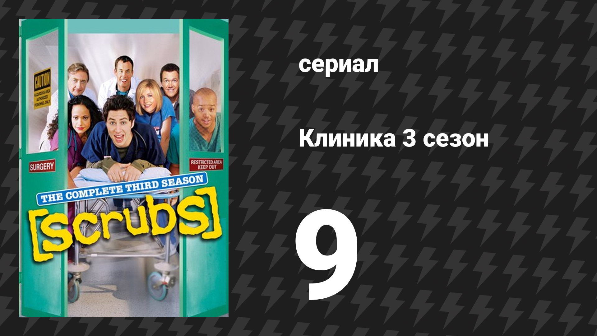 Клиника 3 сезон 9 серия «Мой грязный секрет» (сериал, 2001-2010)