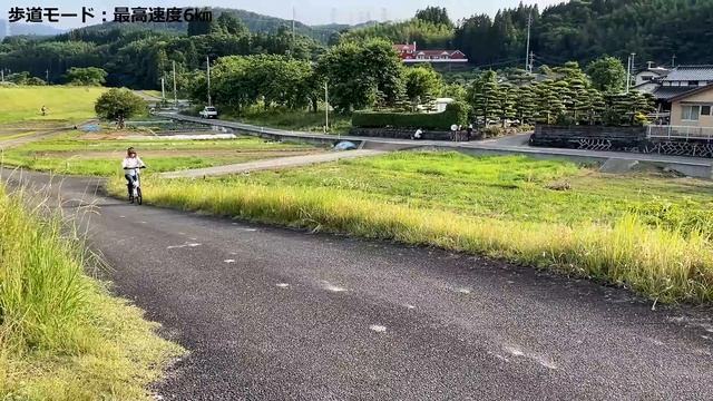 【免許不要の原付バイク】歩道も走れる！ペダルのないフル電動自転車【ATOM Full eBike】 смотреть онлайн