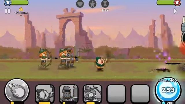 Старик босс нифига не босс:Покорения башен.