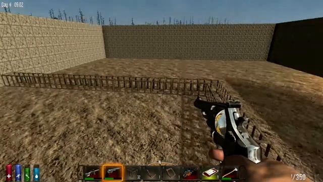 7 Day To Die Alpha 10 Строим дом Часть #1 Копаем подвал смотреть онлайн