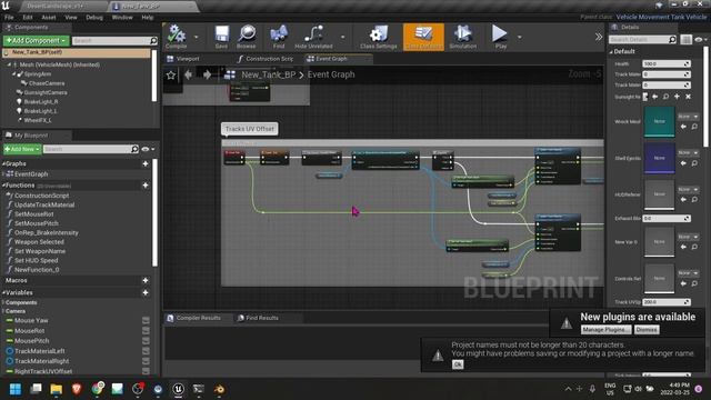 UE4 Tutorial: Tank Tracks with Vigliante Free Assets Part 1/2 смотреть онлайн