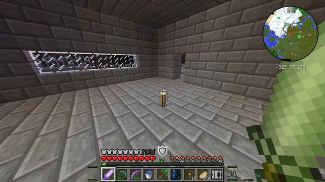 MINECRAFT HEXXIT №5 -  ПОЛНОСТЬЮ ОЧИСТИЛ Замок с МОНСТРАМИ!!!