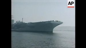 Корабли в пустыне. Американская эскадра проходит Суэцкий канал