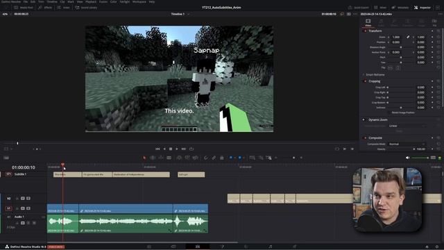 AI Subtitles are in DaVinci Resolve! What About Animation? смотреть онлайн
